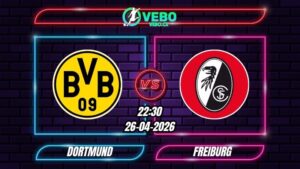 Soi Kèo Dortmund vs Freiburg 22h30 Ngày 26/04/2026 – Vòng 31 Bundesliga