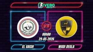 Nhận định El Gaish vs Wadi Degla 00h00 ngày 29/05/2026