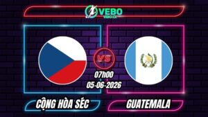 Soi Kèo Cộng hòa Séc vs Guatemala 07h00 - 05/06/2026