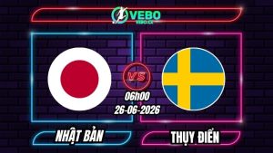 Nhận định Nhật Bản vs Thụy Điển 06h00 ngày 26/06/2026