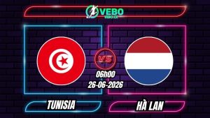 Nhận định Tunisia vs Hà Lan 06h00 ngày 26/06/2026
