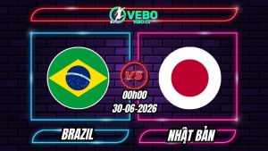 Soi Kèo Brazil vs Nhật Bản 00h00 - 30/06/2026