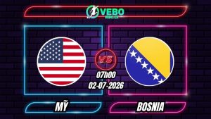 Soi Kèo Mỹ vs Bosnia 07h00 - 02/07/2026