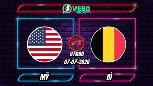 Soi Kèo Mỹ vs Bỉ 07h00 - 07/07/2026