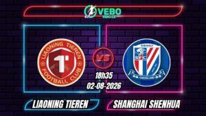 Soi Kèo Liaoning Tieren vs Shanghai Shenhua 18h35 - 02/08/2026