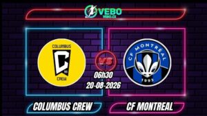 Nhận định Columbus Crew vs CF Montreal 06h30 ngày 20/08/2026