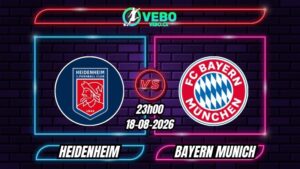 Nhận định Heidenheim vs Bayern Munich 23h00 ngày 18/08/2026