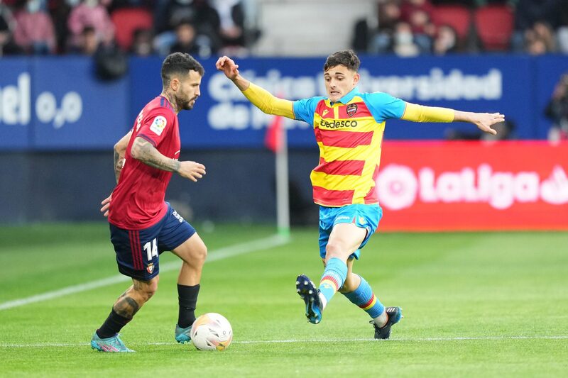 Osasuna vs Levante - 3 điểm đầu tay
